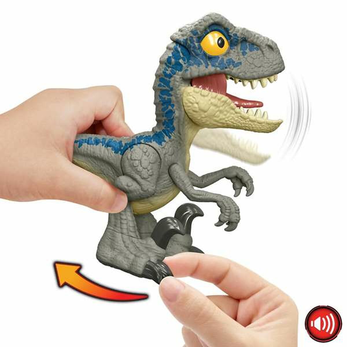 Figurer Jurassic World Mega Roar 21,6 x 10 x 43 cm Dinosaurie-Leksaker och spel, Dockor och actionfigurer-Jurassic World-peaceofhome.se