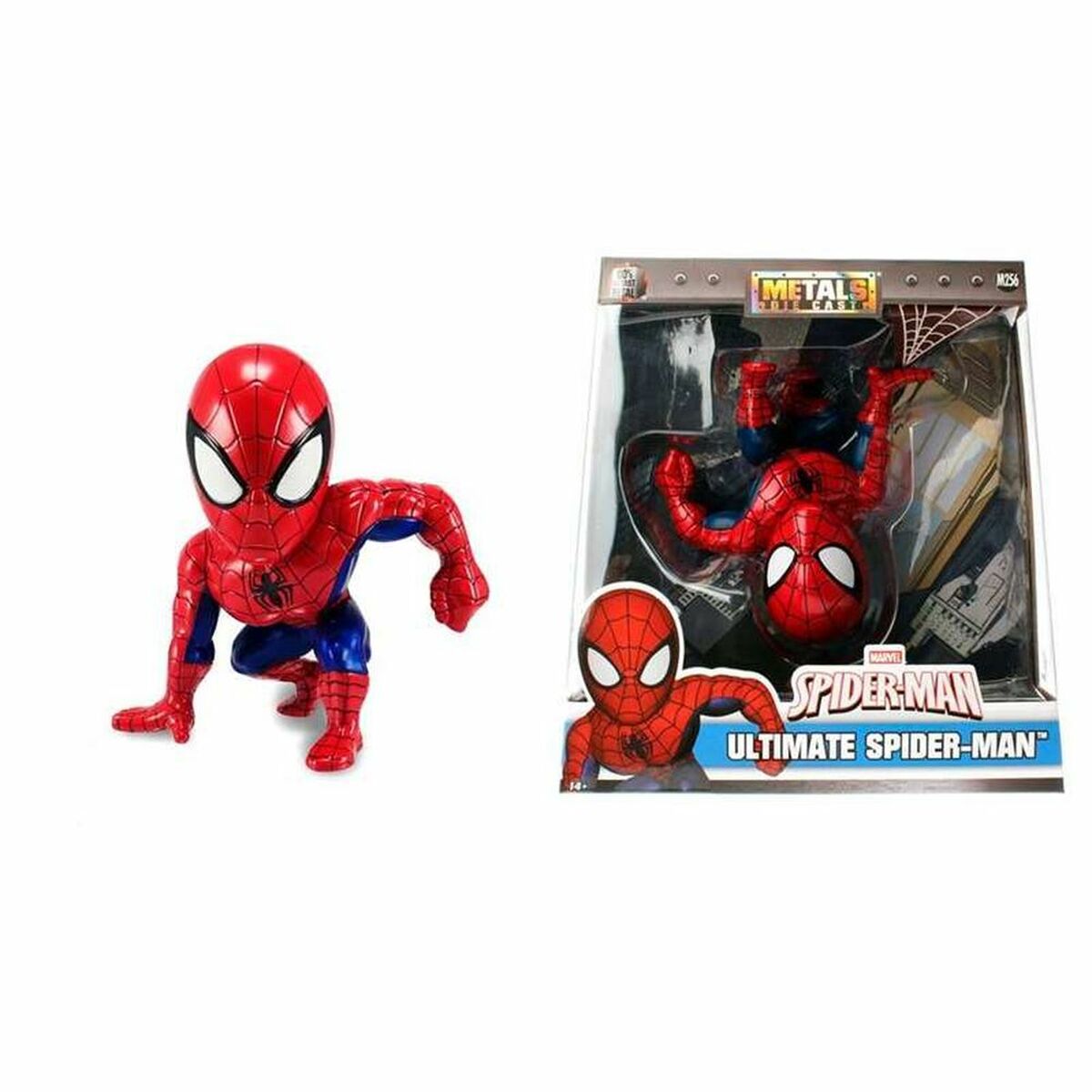 Figurer Spider-Man 15 cm Metall-Leksaker och spel, Dockor och actionfigurer-Spider-Man-peaceofhome.se