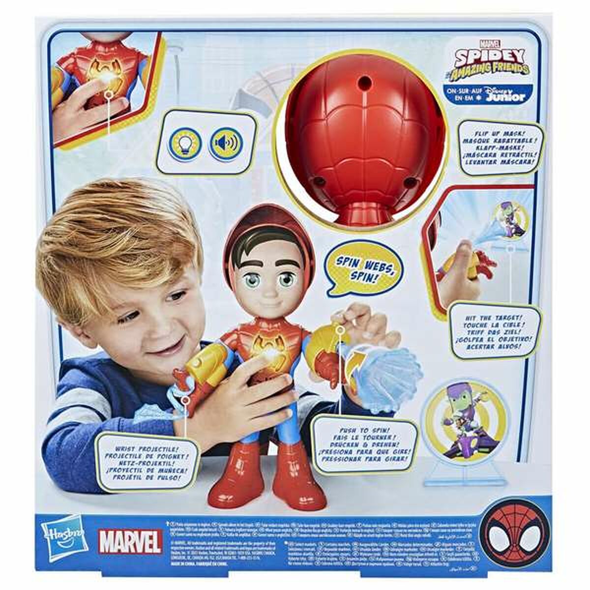 Figurer Spidey 25 cm Elektronik-Leksaker och spel, Dockor och actionfigurer-Spidey-peaceofhome.se