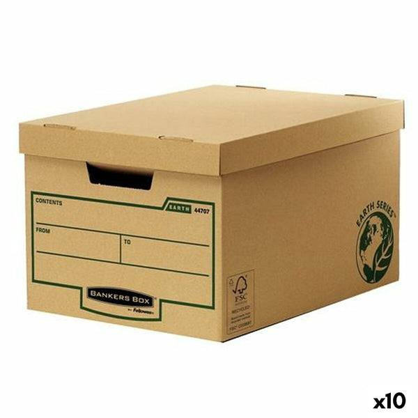 Filbox Fellowes 10 antal (27,1 x 33,5 x 47 cm)-Kontor och Kontorsmaterial, Kontorsmaterial-Fellowes-peaceofhome.se