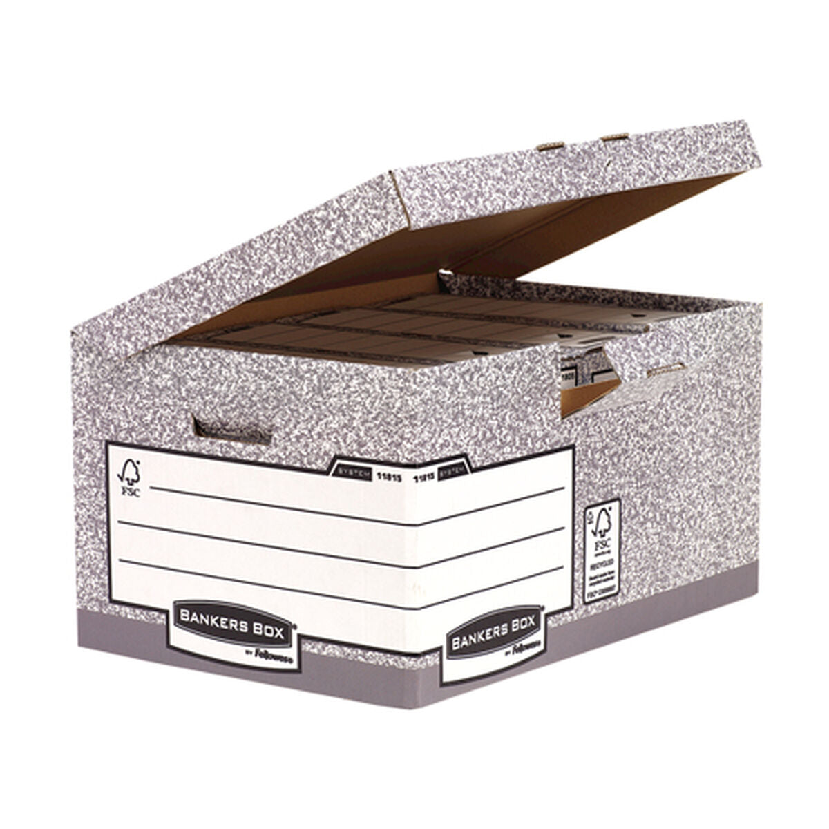 Filbox Fellowes Grå 10 antal (31 x 39 x 56 cm)-Kontor och Kontorsmaterial, Kontorsmaterial-Fellowes-peaceofhome.se