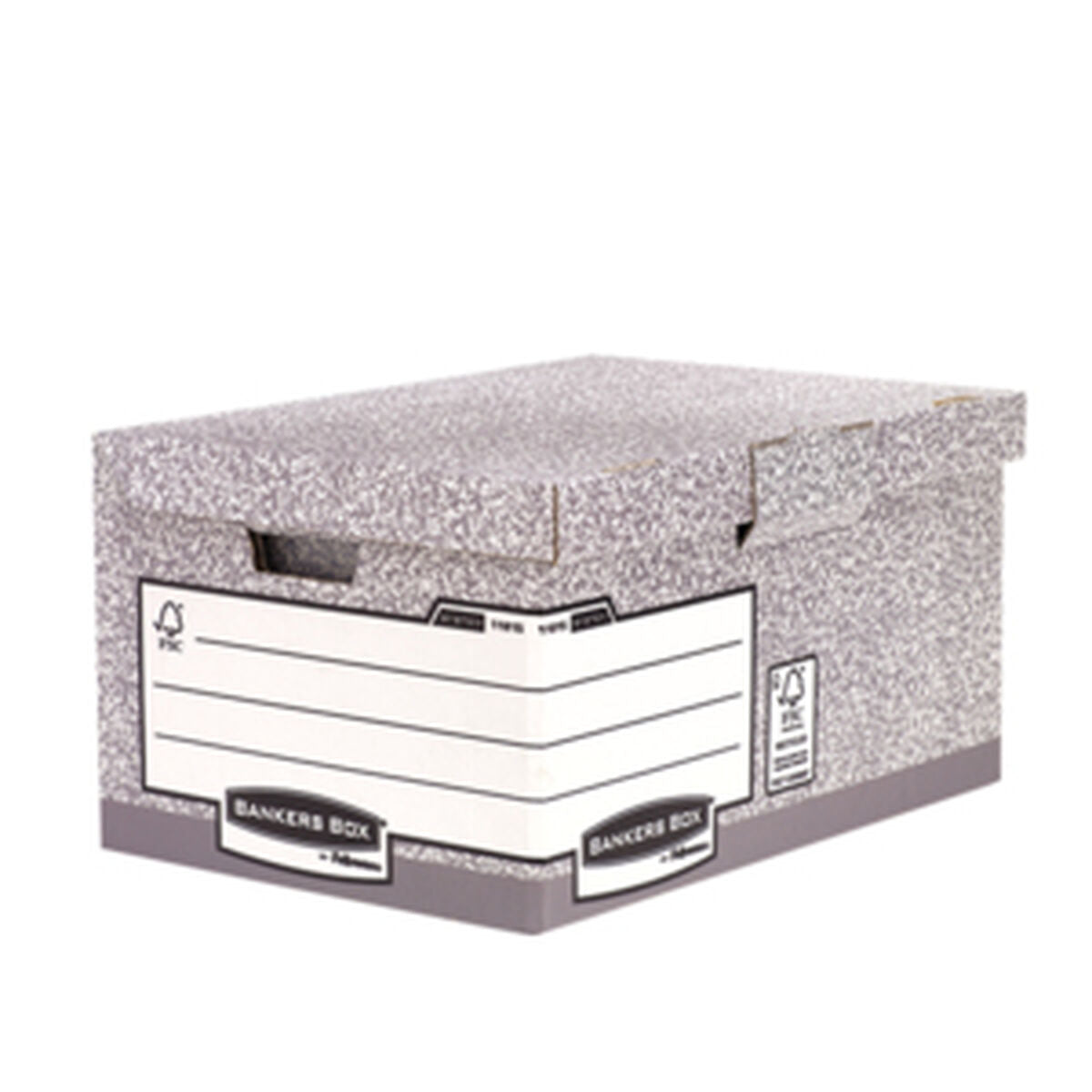 Filbox Fellowes Grå 10 antal (31 x 39 x 56 cm)-Kontor och Kontorsmaterial, Kontorsmaterial-Fellowes-peaceofhome.se