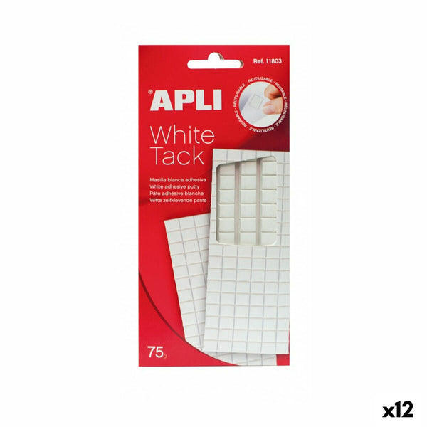 Filler Apli White Tack Filler Vit Nylon (3 antal) (12 antal)-Kontor och Kontorsmaterial, Kontorsmaterial-Apli-peaceofhome.se