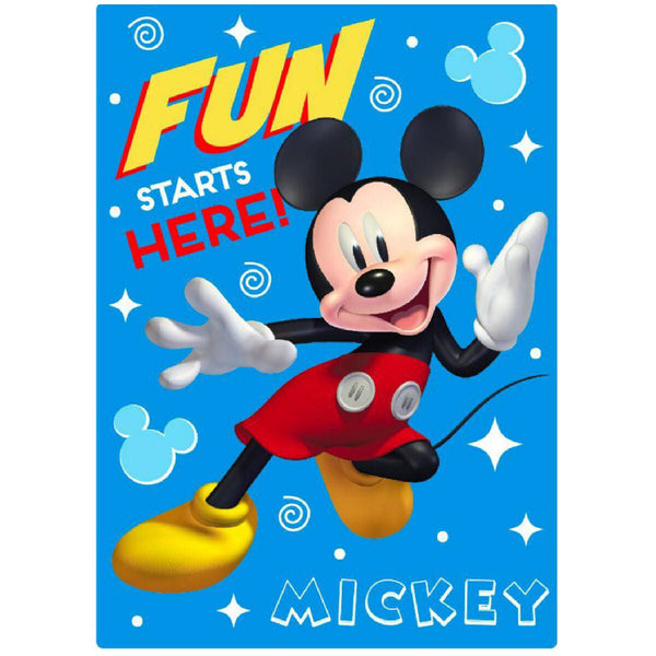 Filt Mickey Mouse Only one 100 x 140 cm Marinblå Polyester-Hem och matlagning, Mjuk inredning-Mickey Mouse-peaceofhome.se