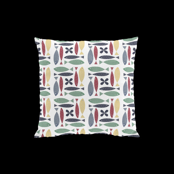 Fina fisken kuddfodral-Heminredning-Arvidssons Textil-peaceofhome.se