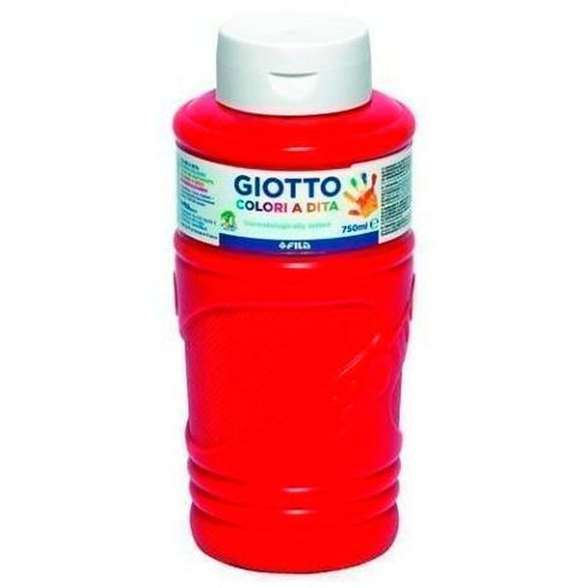 Fingerfärg Giotto Röd 750 ml (6 antal)-Kontor och Kontorsmaterial, konst och hantverk-Giotto-peaceofhome.se