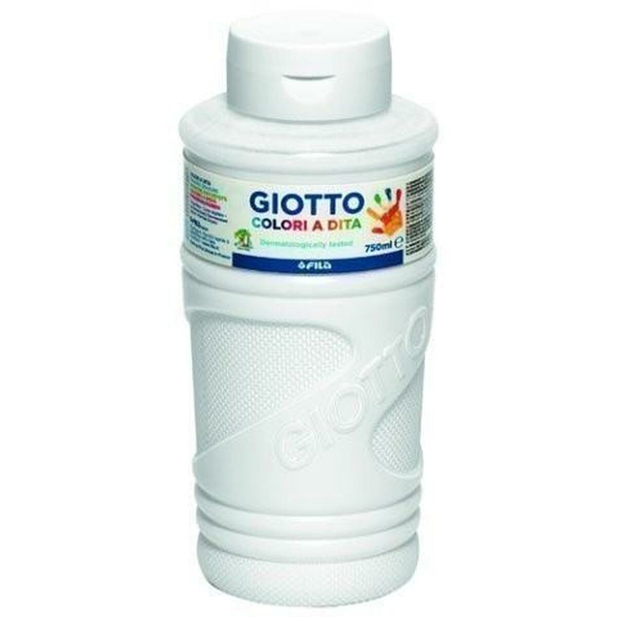 Fingerfärg Giotto Vit 750 ml (6 antal)-Kontor och Kontorsmaterial, konst och hantverk-Giotto-peaceofhome.se