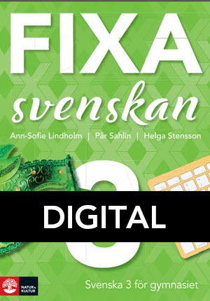 Fixa svenskan 3 Digitalbok-Digitala böcker-Natur & Kultur Digital-peaceofhome.se