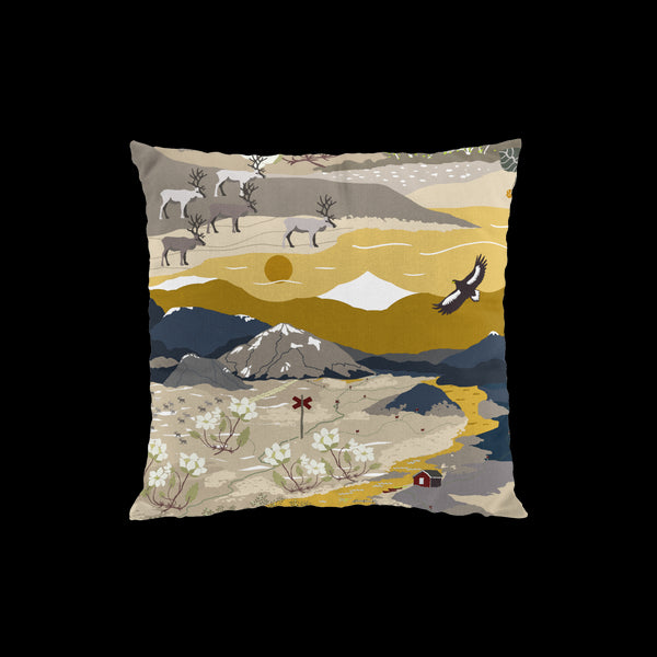Fjällvandring kuddfodral-Heminredning-Arvidssons Textil-peaceofhome.se