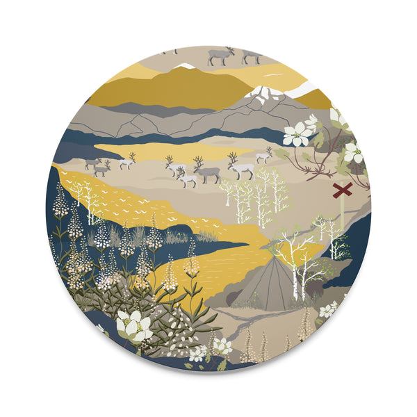 Fjällvandring grytunderlägg-Heminredning-Arvidssons Textil-peaceofhome.se