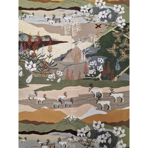 Fjällvandring jacquard kuddf. 43x43 cm-Heminredning-Arvidssons Textil-peaceofhome.se