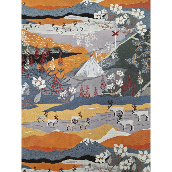 Fjällvandring jacquard kuddf. 43x43 cm-Heminredning-Arvidssons Textil-peaceofhome.se