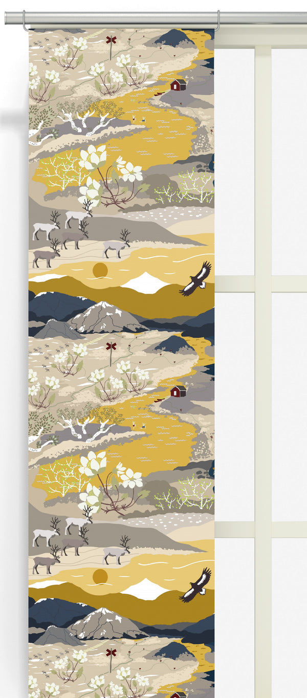 Fjällvandring panel-Heminredning-Arvidssons Textil-peaceofhome.se