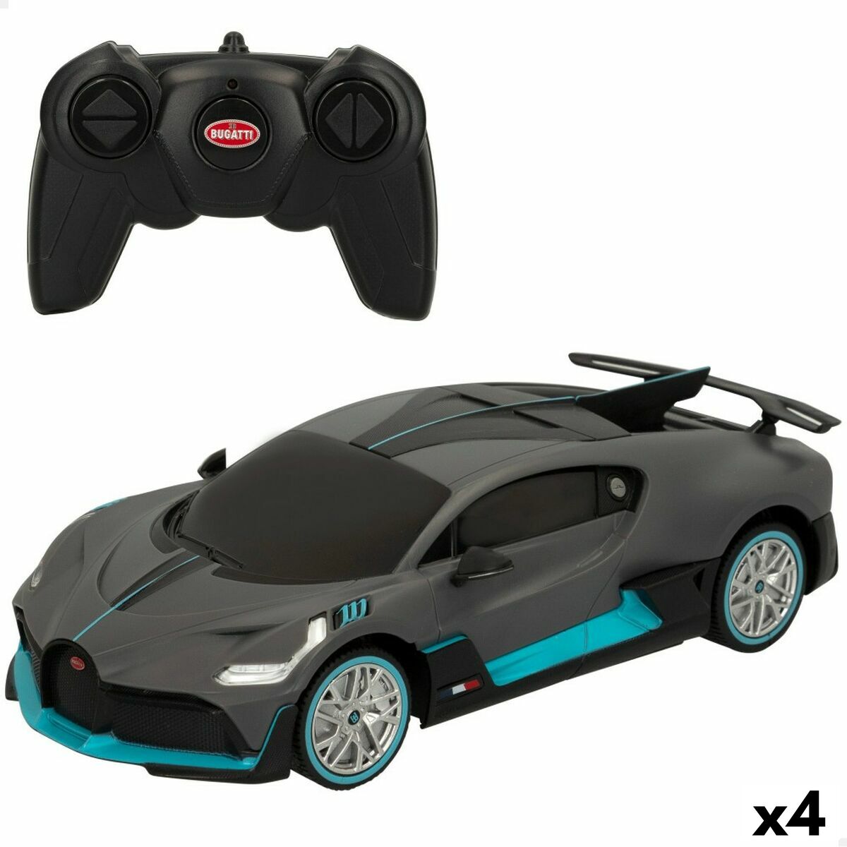 Fjärrkontroll Bil Bugatti (4 antal)-Leksaker och spel, Fordon-Bugatti-peaceofhome.se