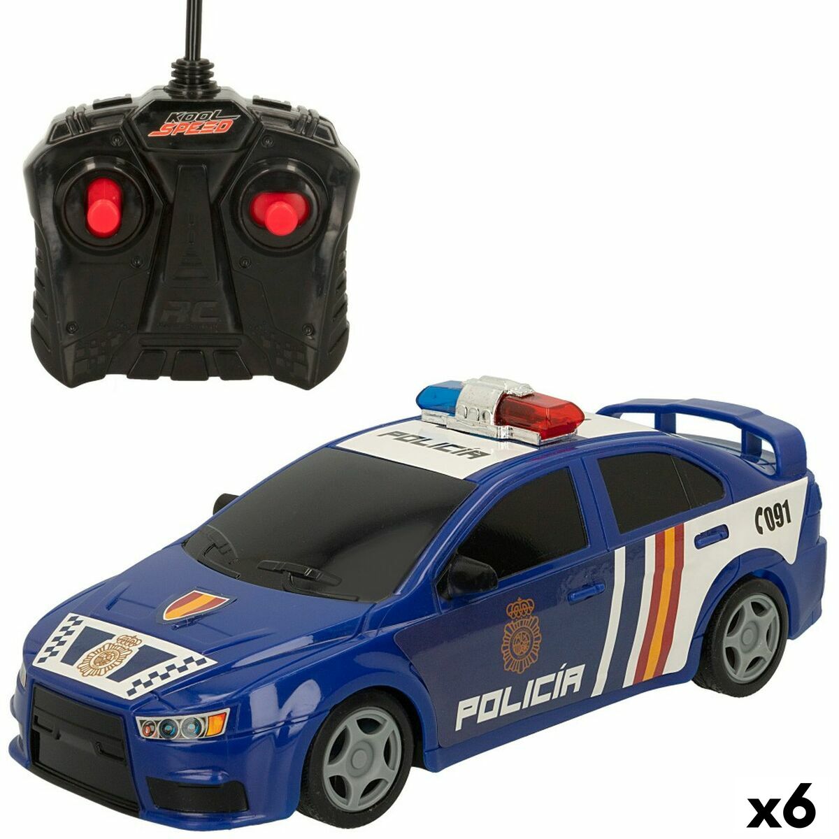 Fjärrkontroll Bil Speed & Go (6 antal)-Leksaker och spel, Fordon-Speed & Go-peaceofhome.se