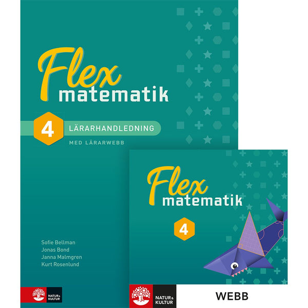 Flex Matematik åk 4 Lärarhandledning och webb-Digitala böcker-Natur & Kultur Digital-peaceofhome.se