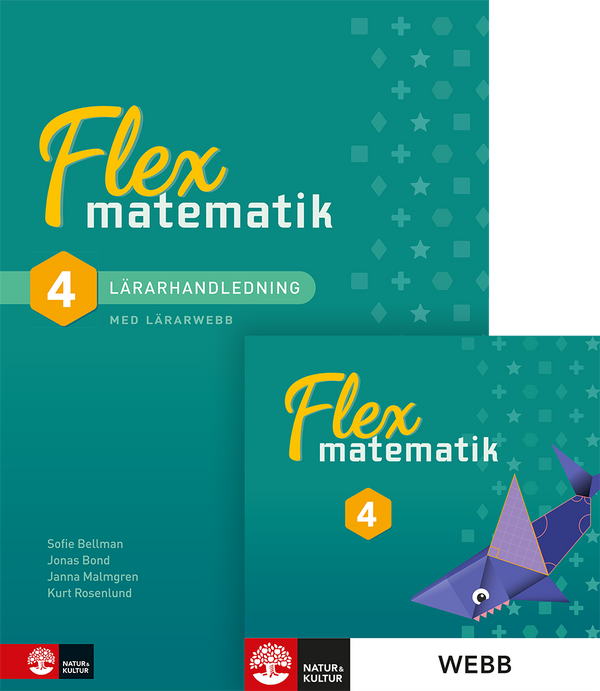 Flex Matematik åk 4 Lärarhandledning och webb-Digitala böcker-Natur & Kultur Digital-peaceofhome.se