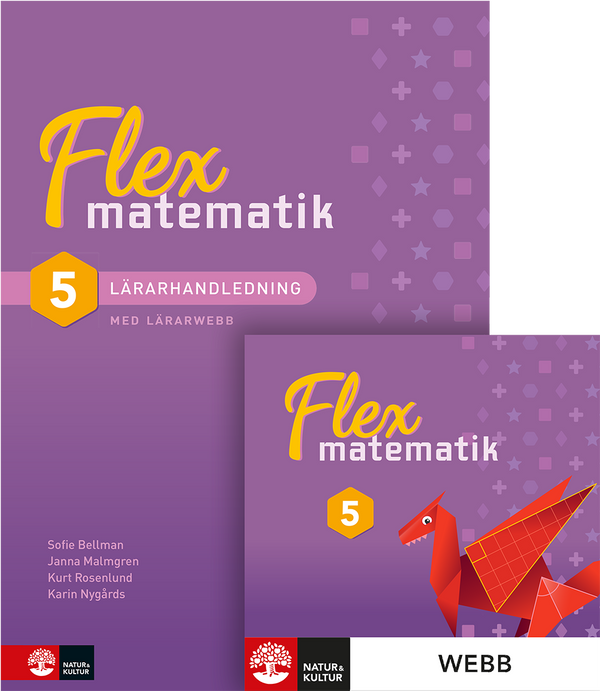 Flex Matematik åk 5 Lärarhandledning + webb-Digitala böcker-Natur & Kultur Digital-peaceofhome.se