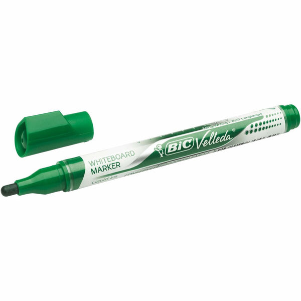 Flytande kritamarkör Bic Velleda Pocket Grön (12 Delar)-Kontor och Kontorsmaterial, Kulspetspennor, pennor och skrivverktyg-Bic-peaceofhome.se