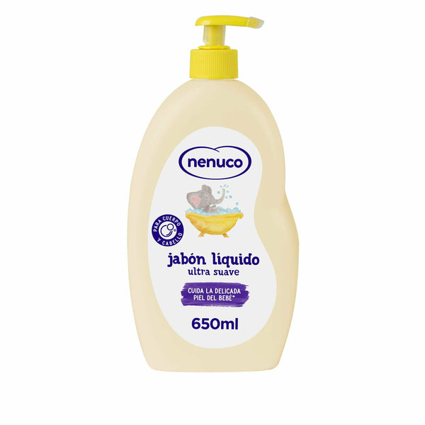 Flytande tvål Nenuco 650 ml-Bebis, Hygien och vård-Nenuco-peaceofhome.se