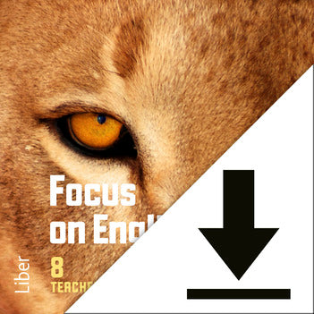 Focus on English 8 Lärarljud (nedladdningsbar)-Digitala böcker-Liber-peaceofhome.se