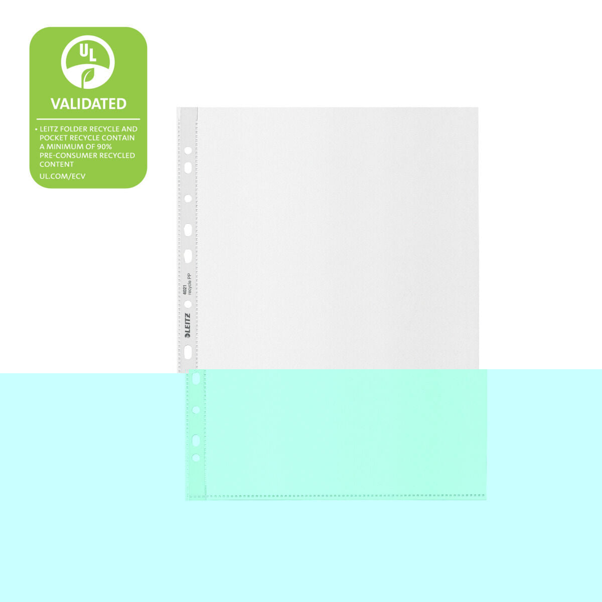 Fodral Leitz Recycle A4 Maxi Transparent A4 Återvunnen 25 antal-Kontor och Kontorsmaterial, Kontorsmaterial-Leitz-peaceofhome.se