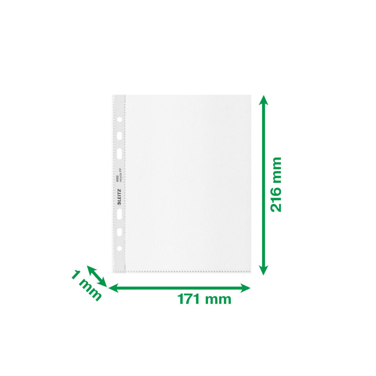 Fodral Leitz Svart Transparent polypropen Plast-Kontor och Kontorsmaterial, Kontorsmaterial-Leitz-peaceofhome.se