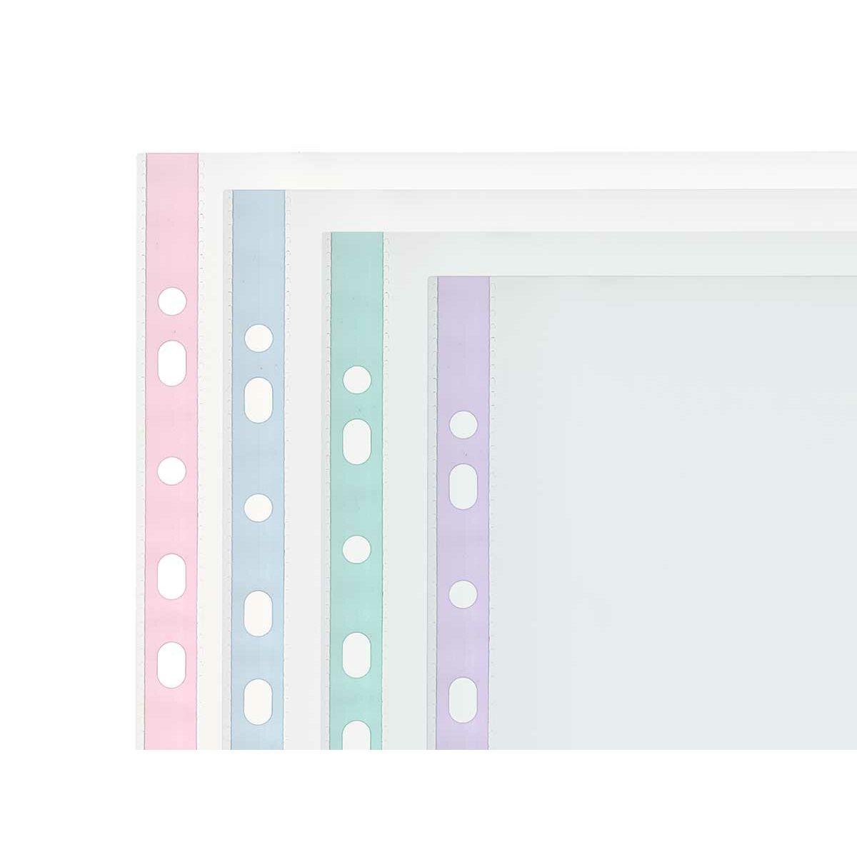 Fodral Multicolour A4 Plast (48 antal)-Kontor och Kontorsmaterial, Kontorsmaterial-Pincello-peaceofhome.se