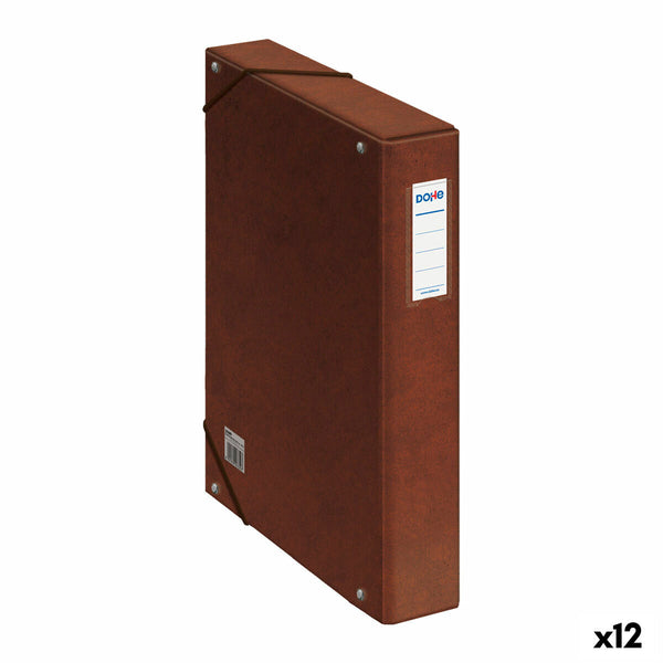 Folder DOHE Brun 24,5 x 35 x 5 cm (12 antal)-Kontor och Kontorsmaterial, Kontorsmaterial-DOHE-peaceofhome.se