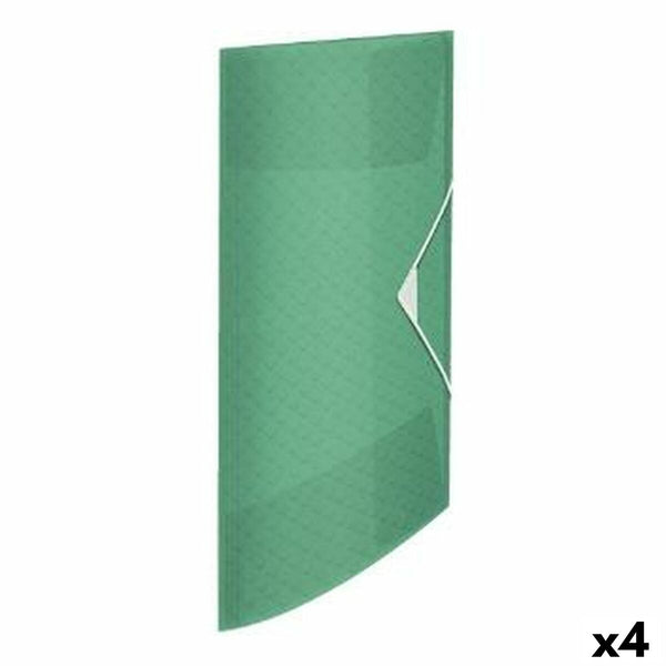 Folder Esselte Colour'ice A4 Grön 4 Delar-Kontor och Kontorsmaterial, Kontorsmaterial-Esselte-peaceofhome.se