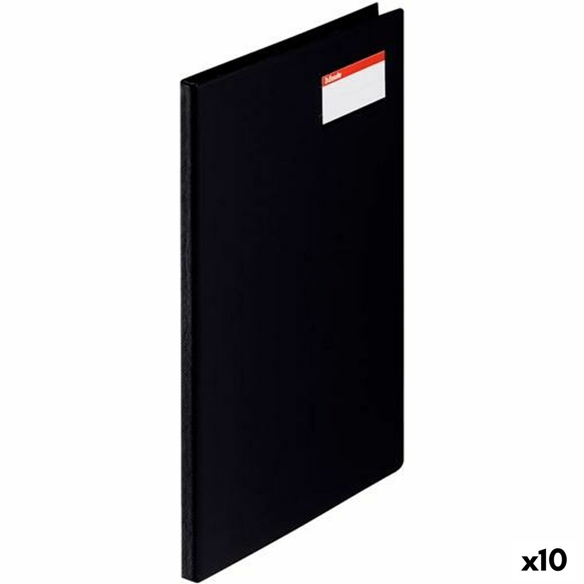 Folder Esselte Svart PVC A4 (10 antal)