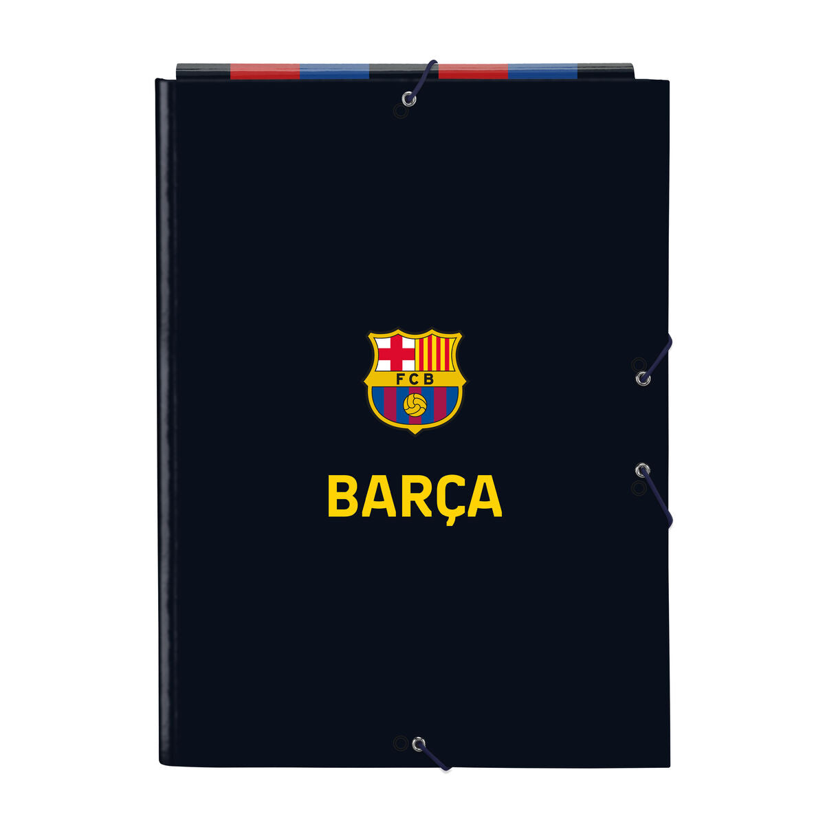 Folder F.C. Barcelona Rödbrun Marinblå A4 (26 x 33.5 x 2.5 cm)-Kontor och Kontorsmaterial, Kontorsmaterial-F.C. Barcelona-peaceofhome.se