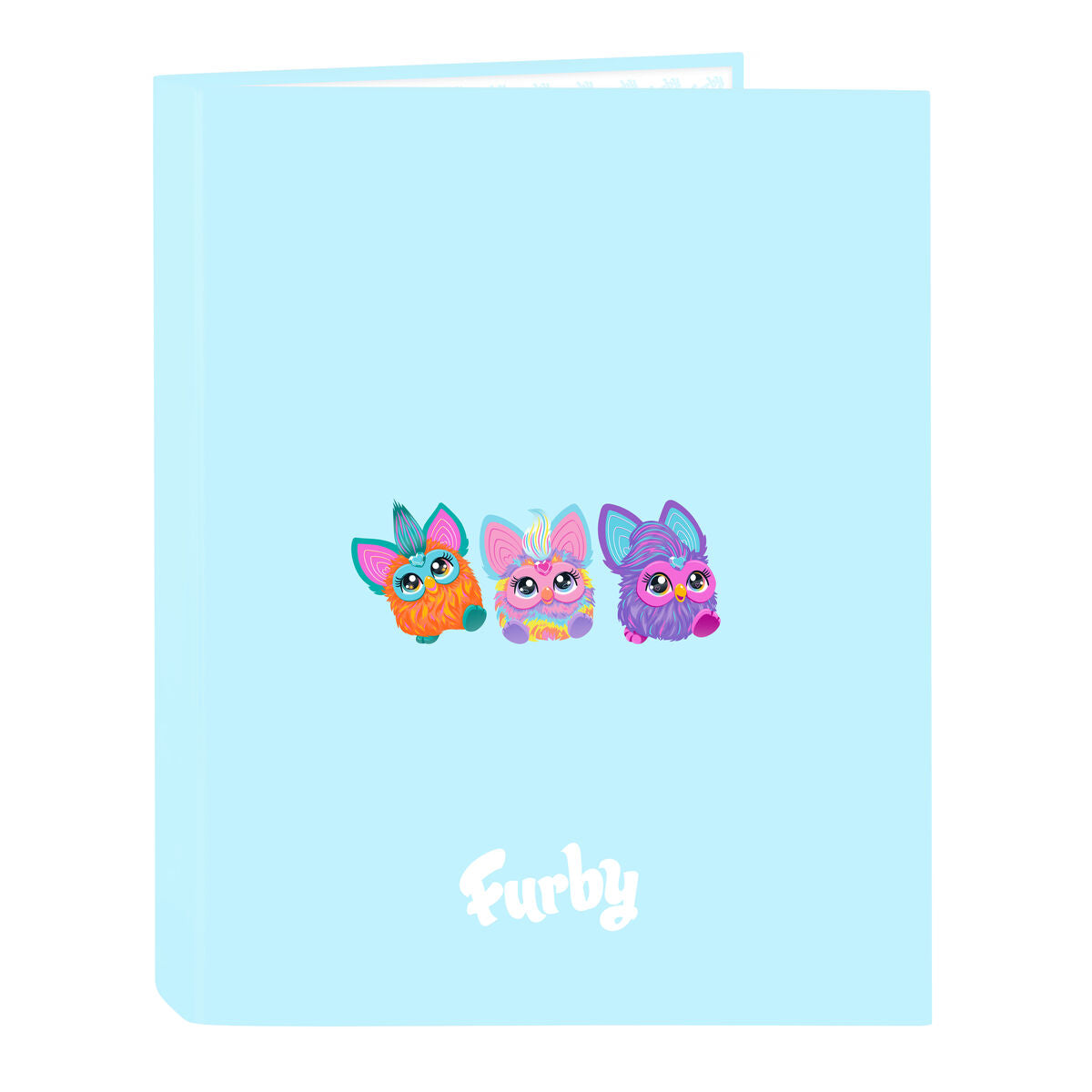 Folder Furby Himmelsblå A4-Kontor och Kontorsmaterial, Kontorsmaterial-Furby-peaceofhome.se