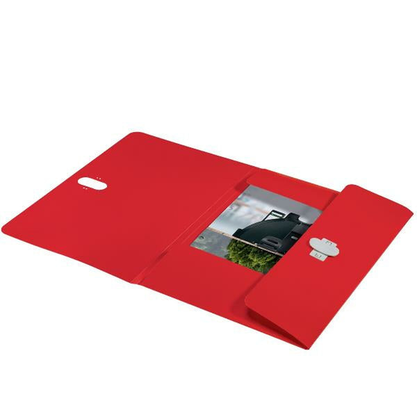 Folder Leitz 46220025 Röd A4 (1 antal)-Kontor och Kontorsmaterial, Kontorsmaterial-Leitz-peaceofhome.se