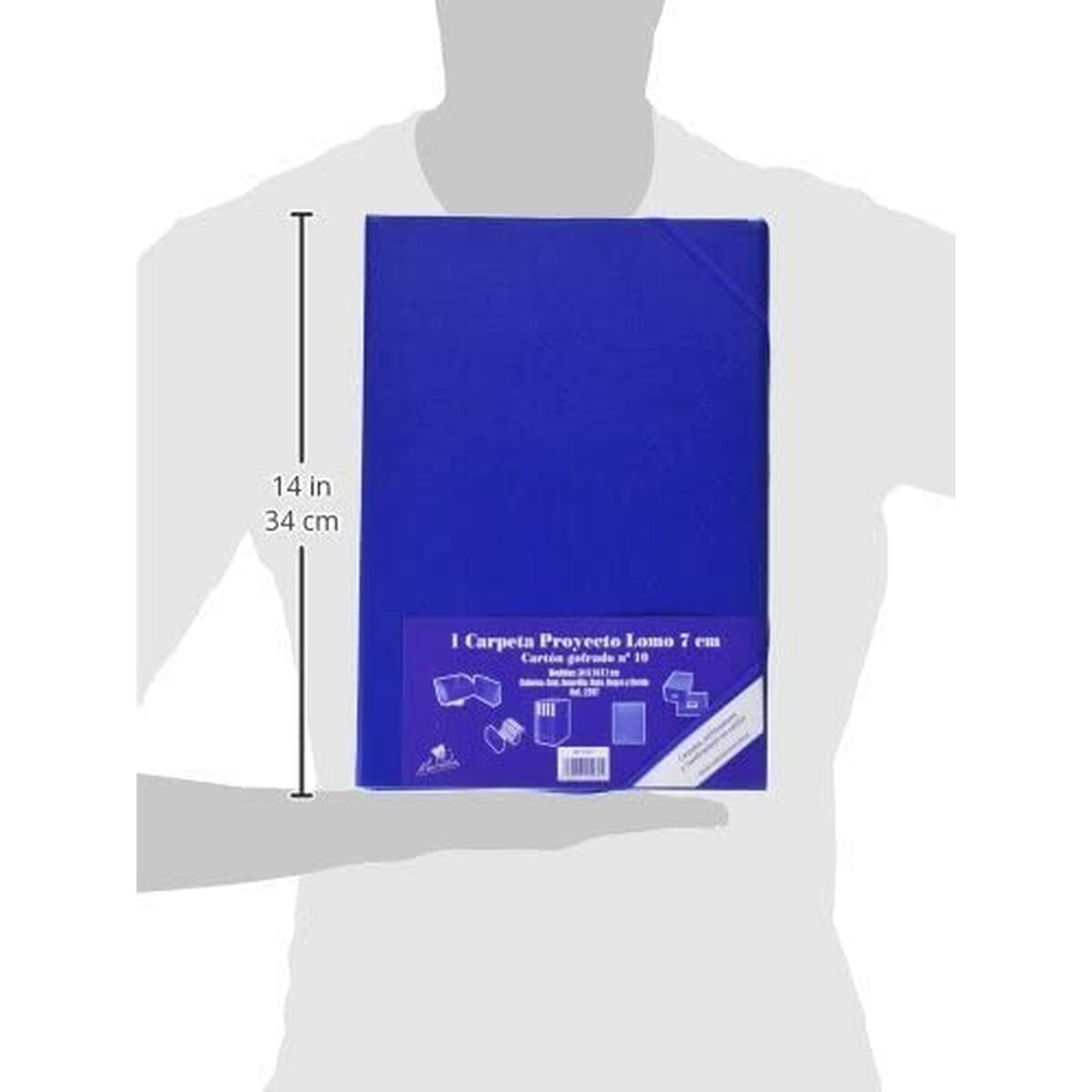Folder Mariola Blå-Kontor och Kontorsmaterial, Kontorsmaterial-Mariola-peaceofhome.se