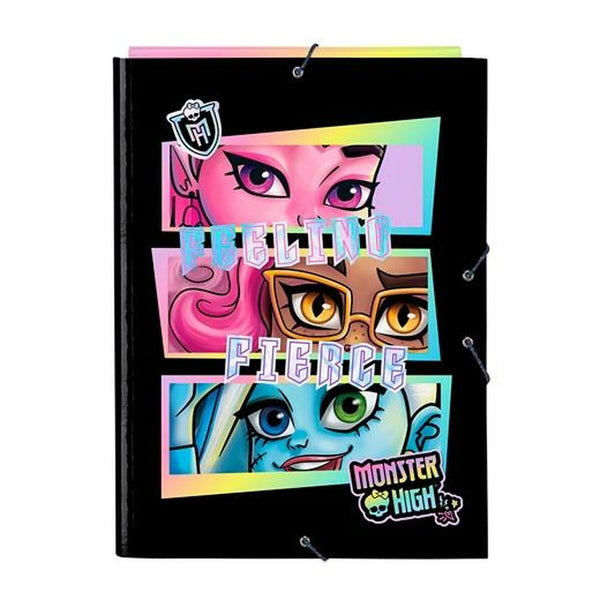 Folder Monster High Multicolour A4 Din A4-Kontor och Kontorsmaterial, Kontorsmaterial-Monster High-peaceofhome.se