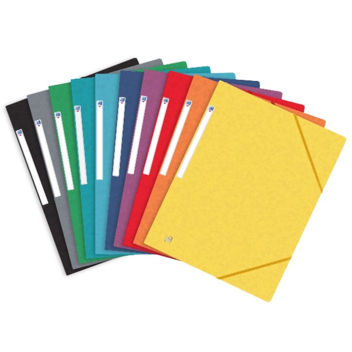 Folder Oxford TOP FILE Multicolour A4+ 10 Delar (10 antal)-Kontor och Kontorsmaterial, Kontorsmaterial-Oxford-peaceofhome.se