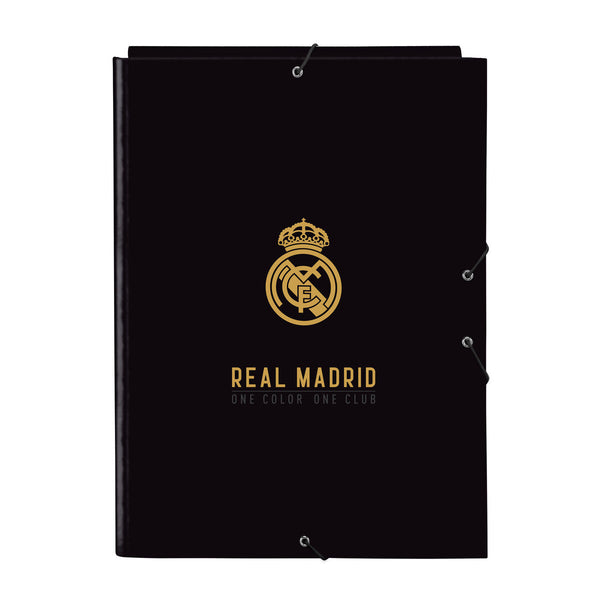 Folder Real Madrid C.F. Svart A4-Kontor och Kontorsmaterial, Kontorsmaterial-Real Madrid C.F.-peaceofhome.se