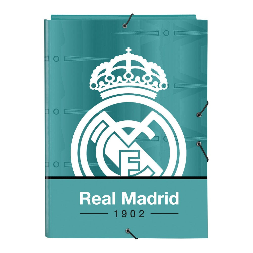 Folder Real Madrid C.F. Vit A4-Kontor och Kontorsmaterial, Kontorsmaterial-Real Madrid C.F.-peaceofhome.se