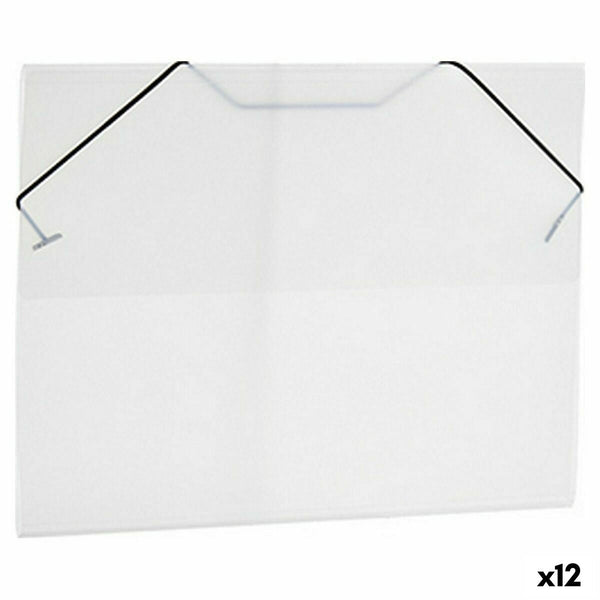 Folder Svart Transparent A4 (26 x 1 x 35,5 cm) (12 antal)-Kontor och Kontorsmaterial, Kontorsmaterial-Pincello-peaceofhome.se