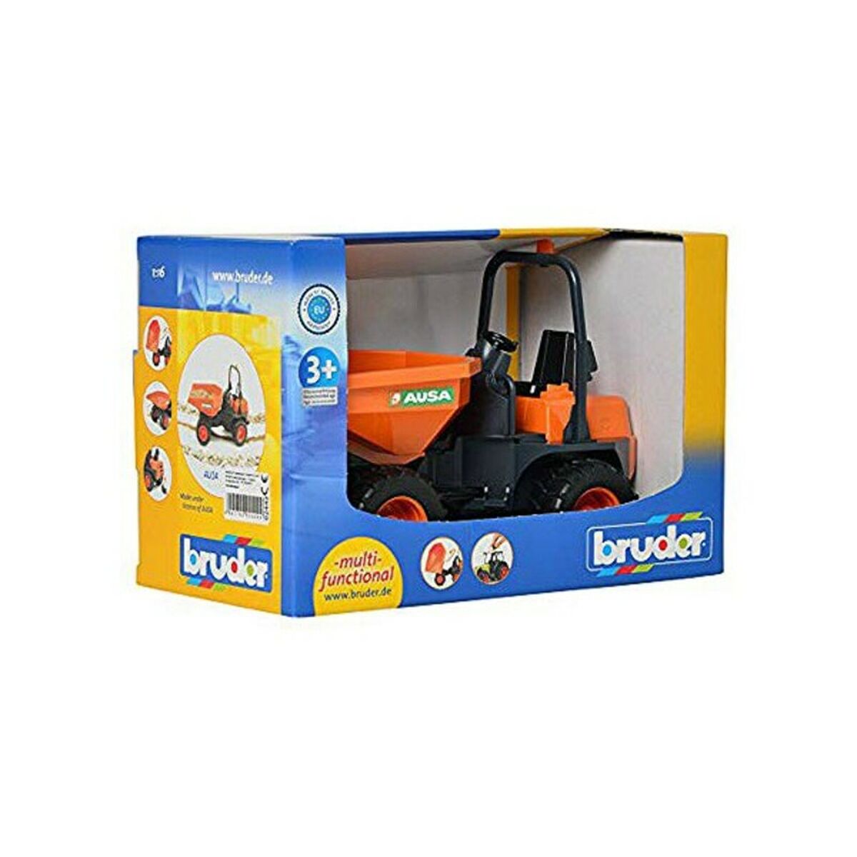 Fordon Minidumper Ausa Bruder (27 x 13 x 18 cm)-Leksaker och spel, Fordon-Bruder-peaceofhome.se