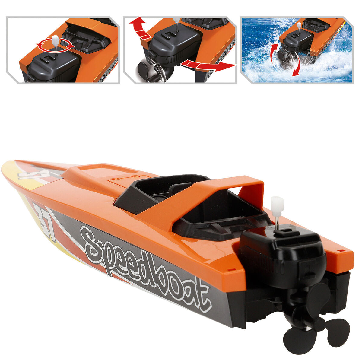 Fordonsbil Speed & Go 53 X 15 X 10 CM (2 antal)-Leksaker och spel, Fordon-Speed & Go-peaceofhome.se