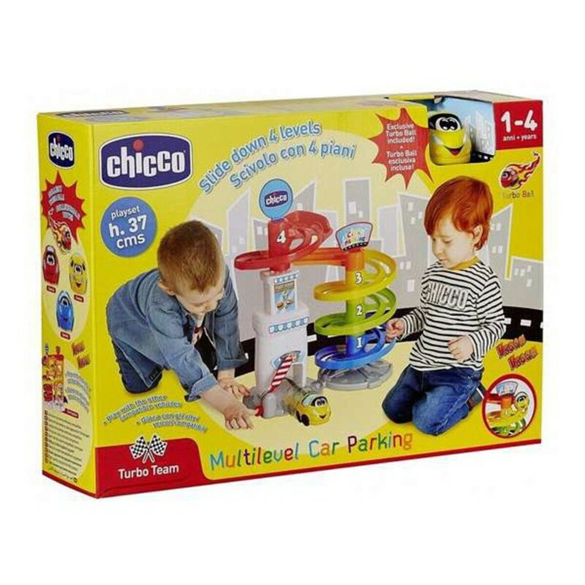 Fordonsspel Chicco 00010001000000 (37 cm)-Leksaker och spel, Fordon-Chicco-peaceofhome.se