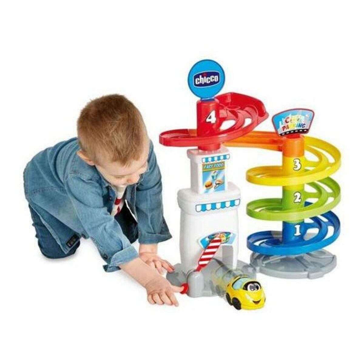 Fordonsspel Chicco 00010001000000 (37 cm)-Leksaker och spel, Fordon-Chicco-peaceofhome.se