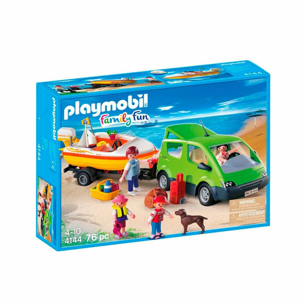 Fordonsspel Playmobil Family Fun 76 Delar-Leksaker och spel, Dockor och actionfigurer-Playmobil-peaceofhome.se
