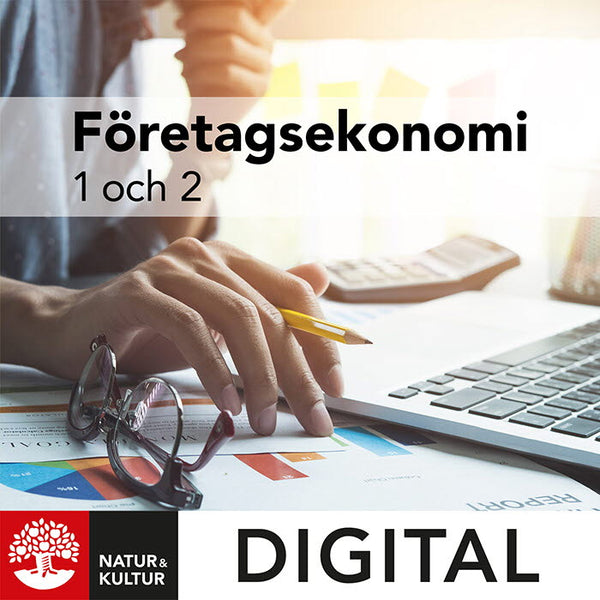 Företagsekonomi 1 och 2 Digital-Digitala böcker-Digilär AB-peaceofhome.se