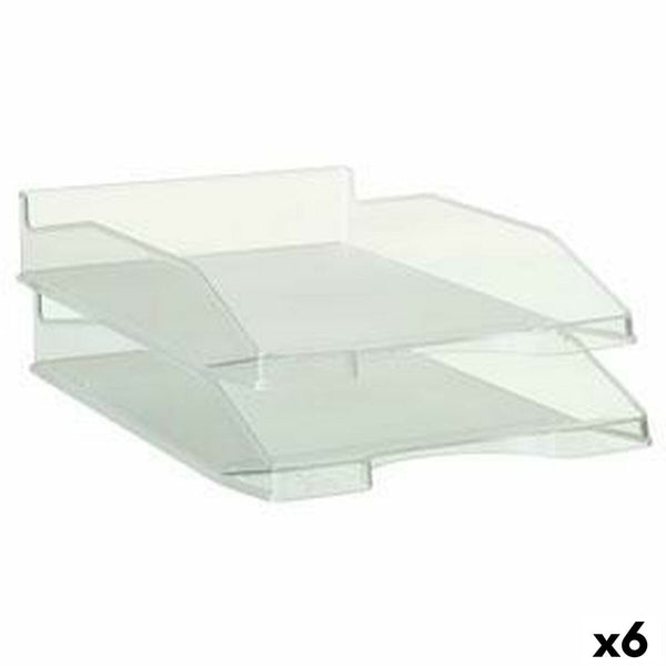 Förvaringsfack Archivo 2000 Glas A4 Plast (6 antal)-Kontor och Kontorsmaterial, Kontorsmaterial-Archivo 2000-peaceofhome.se