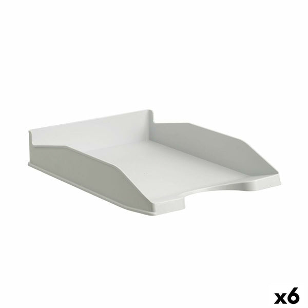 Förvaringsfack Archivo 2000 Grå A4 Plast (6 antal)-Kontor och Kontorsmaterial, Kontorsmaterial-Archivo 2000-peaceofhome.se