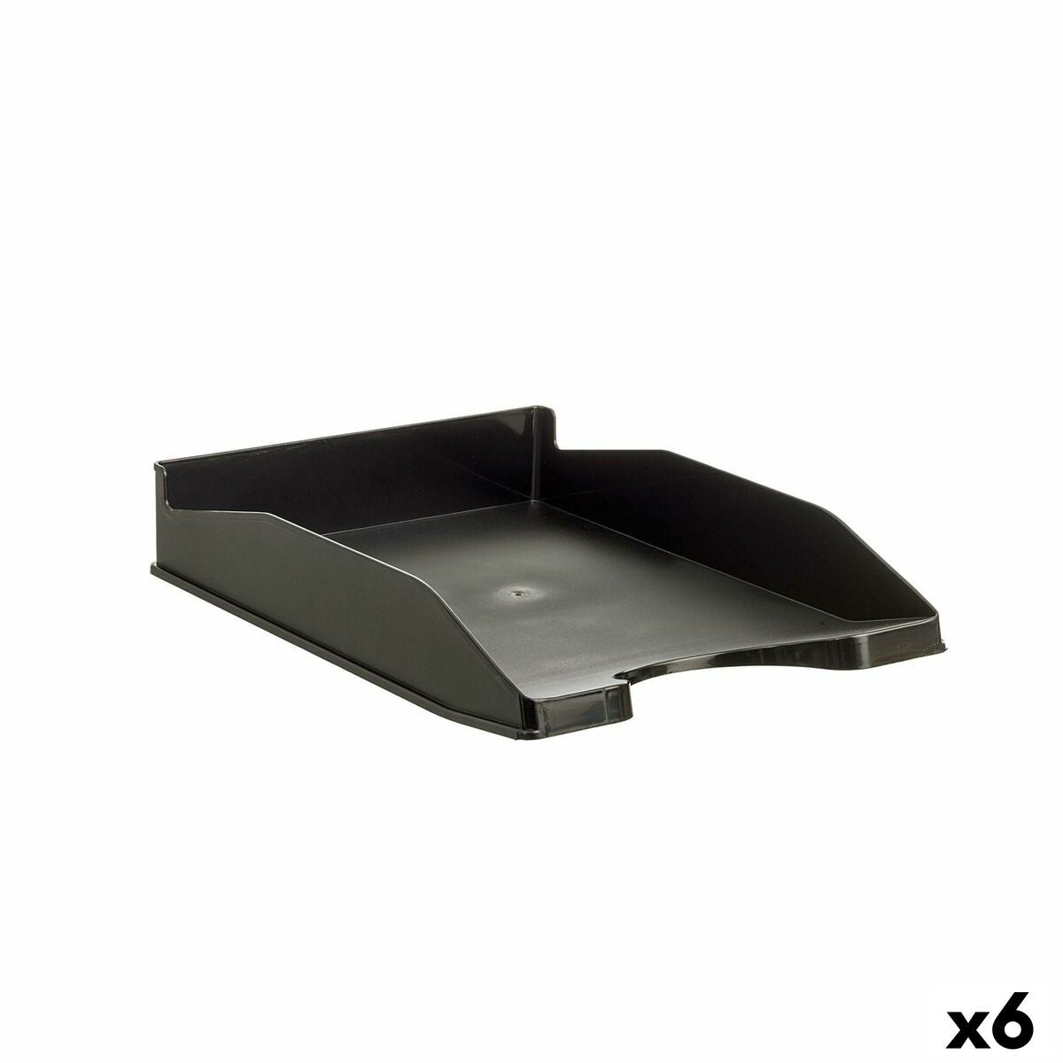 Förvaringsfack Archivo 2000 Svart A4 Plast (6 antal)-Kontor och Kontorsmaterial, Kontorsmaterial-Archivo 2000-peaceofhome.se
