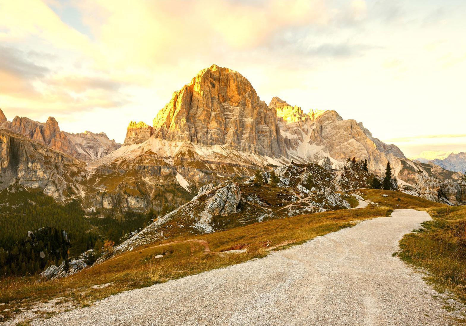 Fototapet - Beautiful Dolomites-Fototapeter-Artgeist-peaceofhome.se